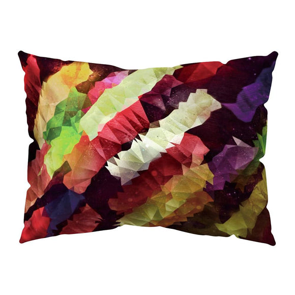 New Fashion Beautiful Geometric Pillow Case Soft Cool Waist Throw Living Room Sleeping Pillowcase
